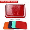 Sophico 6 Cup Rectangle Silicone Storage Cover Lids Replacement for