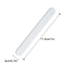 10PCS 100/180 Grit Nail Files Professional Nail Files Nails Cuticle Pusher Remover Trimmer Nail File for Natural Nails Acrylic Nails