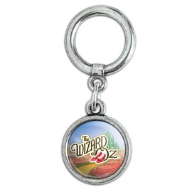 GRAPHICS & MORE The Wizard of Oz Ruby Slippers Logo Shoe Sneaker Shoelace Charm Decoration