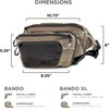 Eberlestock Bando Bag – Marsupio tattico da uomo con cintura