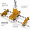 Wooden Door Lock Mortising Jig for Installation – Adjustable Hole