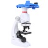 Children Monocular Microscope 1200X Magnification Science Kits Educational Accessory L