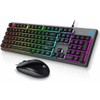 HP KM300F Wired Gaming Keyboard & Mouse Combo Membrane Backlit