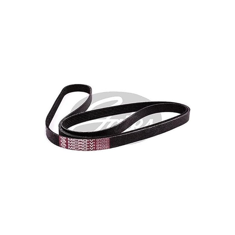 Gates 6PK2285 Micro-V Ribbed Drive Belt, 2285 mm Length