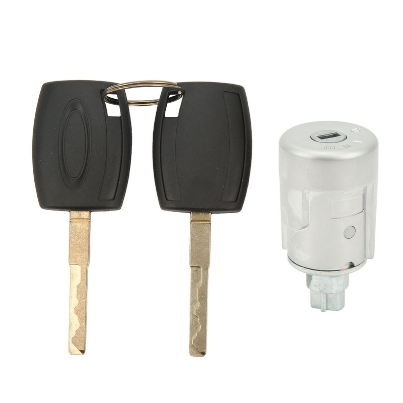 Ignition Barrel Lock with 2 Keys 1926227 Replacement for Ford