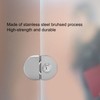 10‑12mm Thickness Glass Door Lock Stainless Steel Push Sliding Gate
