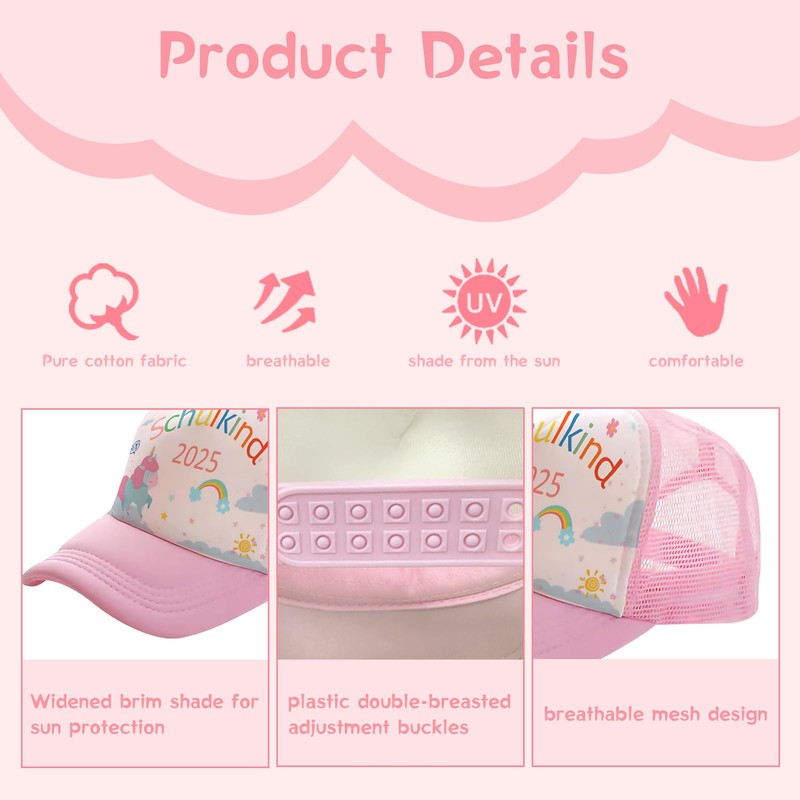 Hpbaggy Baseball Cap, pink, S