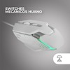 MARSGAMING MM024, RGB Gaming Mouse, Optical Sensor 4000 DPI, Huano
