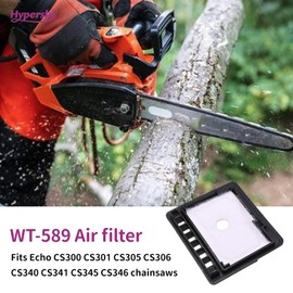 Hypersky CS300 13031039132 Air Filter Tune Up Kit for Echo CS-300 CS-301 CS-305 CS-306 CS-340 CS-341 CS-345 CS-346 CS-3000 CS-3400 CS-3450 Chainsaw Parts Gas Saw Replaces 90076 90149Y