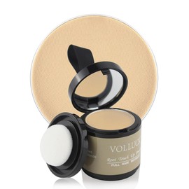 Hairline Powder for Women Men, VOLLUCK Root Touch Up Hair Powder Root Cover Up Hair Color Powder 0.35 Ounce, Hair Shadow Powder Cover Your Root Concealer, Bald Spots, Eyebrows, Medium Blonde