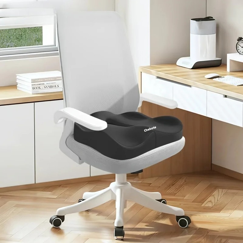 Memory Foam Seat Cushion for Office Chairs – 3D Ergonomic