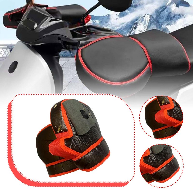 Hellery Electric Bike Handlebar Warmers Bicycle Accessories Wind Protection Hand