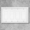 Henne Bery Sunken Pearls Heavy Duty Decorative Wall Plate Switch