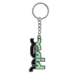 X-Girl ATHLETIC LOGO KEY CHARM Women's Accessories, LtGREEN