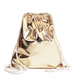 Glamexx24 Gym Bag Backpack Gym Bag 38 x 42 cm Sports Bag Women Men Children Gym Bag for Painting, champagne