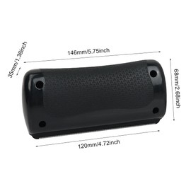 Groomify Dog Brush for Removing Pet Hair, Grooming Dog Brush for Cats and Dogs, Groomify Pet Care Brush (Colour: Black)