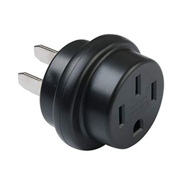 Progressive Industries 50 Amp Extension Plug, Black,Silver