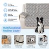 ALIECOM L Shaped Reclining Sectional Couch Covers 100% Waterproof Corner