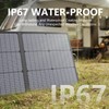 Solar Charger 110W Portable Solar Panel, IP67 Waterproof Foldable Solar
