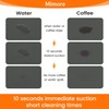 Mimore Coffee Mat - 16x24 Inch Grey Countertop Mat -