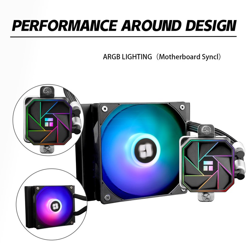 Thermalrlght Aqua Elite 120 V3 Liquid CPU Cooler, AIO Pump