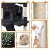 Topeakmart 61in Cat Tree for Indoor Cats, Cat Tower with