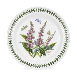 Portmeirion Botanic Garden Digitalis Purpurea Foxglove 10-in Dinner Plate …