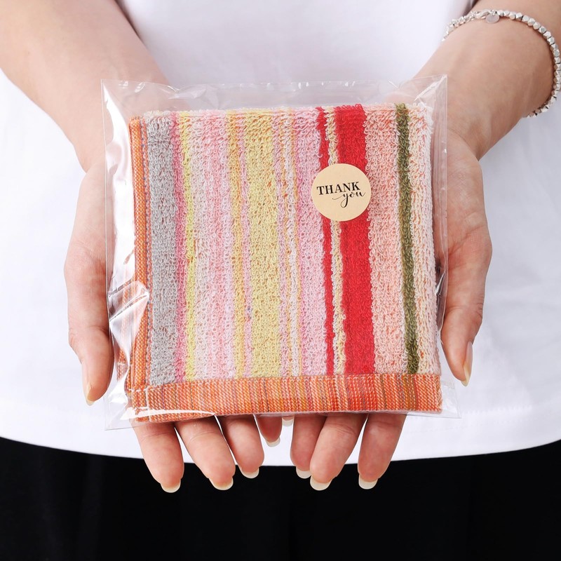 Alutaio Small Gift Towel Handkerchief, Pack of 10, 9.8 x