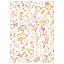 Takei Miki [Horizontal Ruled Notebook] A5 Notebook/Elegant Rabbit Animal
