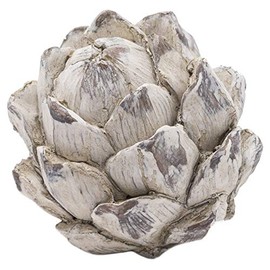 MAISONICA Decorative Small Artichoke Fir Cone Ornament Sculpture 11 cm