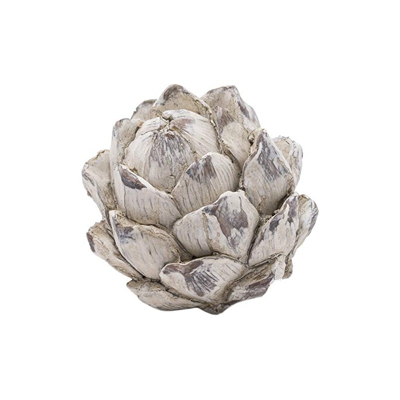 MAISONICA Decorative Small Artichoke Fir Cone Ornament Sculpture 11 cm