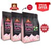 Malka Himalayan Pink Salt, Super Fine Grain Salt, 6lb-(Qty: 3,