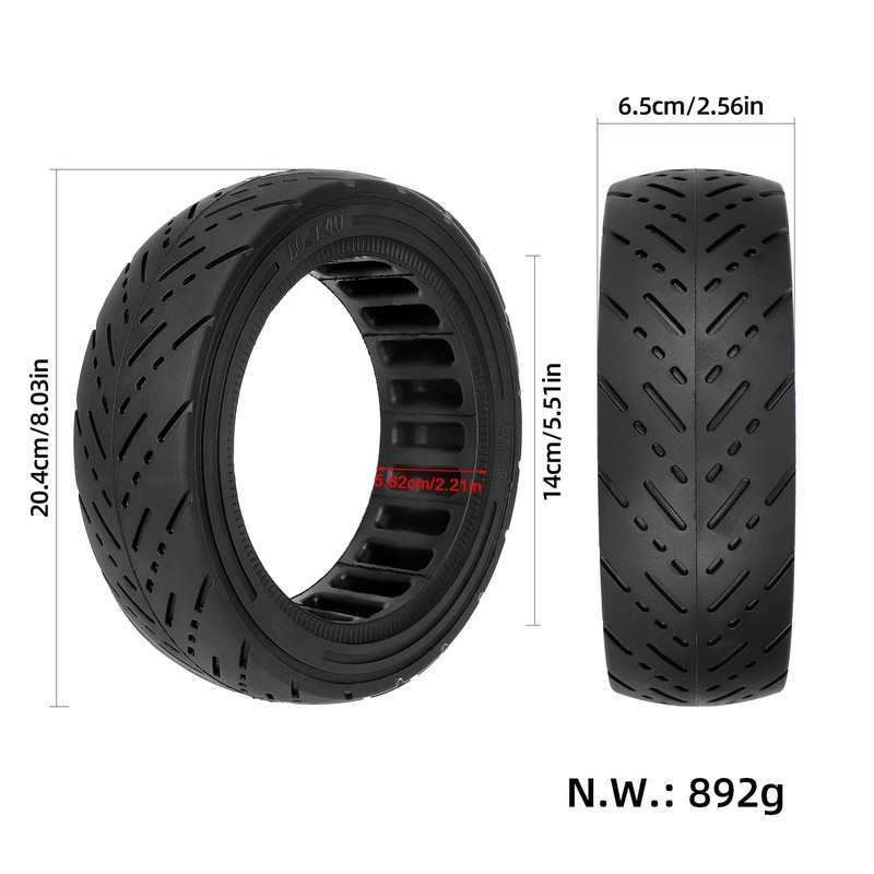 Electric Scooter Solid Tires 8.5*2.5 For Dualtron Mini / Speedway