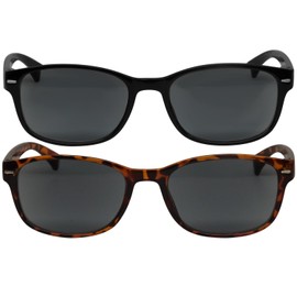 TruVision Readers 9505 1 Sun Black 1 Sun Tortoise +2.50