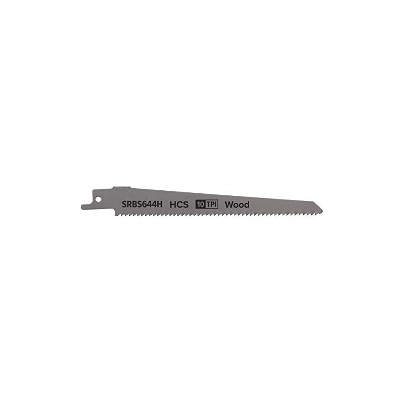 Sealey SRBS644H 150mm 10tpi Reciprocating Saw Blade Clean Wood -