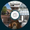 HG Power 6 Inch Exhaust Fan, 308CFM Wall Exhaust Fan