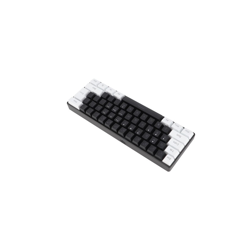 G61 Mini RGB Keyboard LED Backlight 61 Keys Ergonomic Mechanical