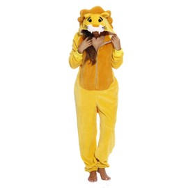 Just Love L6404-M-Lion #FollowMe Adult Onesie/Adult Pajamas