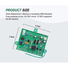 APSFY Micro P-711 Refrigerator Main Power Control Circuit Board | Fit for Dometic 2-Way and 3-Way RV Parts | Replace for Dometic Micro P711 RV Black Box Part Domestic Control Board