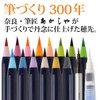 Akashiya CA350S-02 Watercolor Brush Pen, 14 Colors + Set of