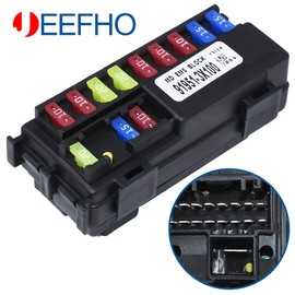 JEEFHO 91951-3X100 Engine Small Fuse Box Compatible with 2014 2015 2016 Hyundai Elantra Fuse Box, Replaces# 919513X100, 91951 3X100, 91951-3X100