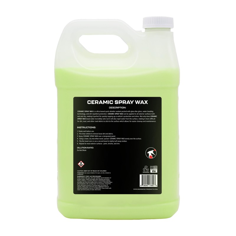 Pro Perfect Ceramic Spray Wax (1gallon)
