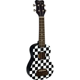 Kohala, 4-String Ukulele, Right-Handed, Checkerboard (KT-SCB)