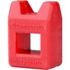 Red Magnetizer Demagnetizer for Screwdriver Tips Screw Bits Magnetic Tool