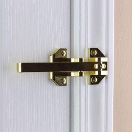 Defiant Heavy Duty Door Security Guard Bright Brass
