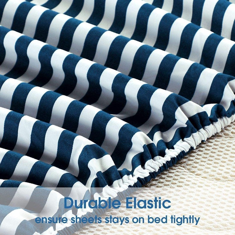 HOMEIDEAS 3 Piece Bed Sheets Set, Extra Soft Brushed Microfiber