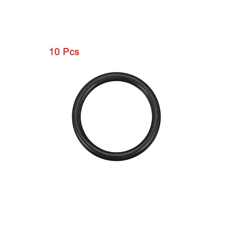 sourcing map Nitrile Rubber O-Rings 24mm OD 19.2mm ID 2.4mm