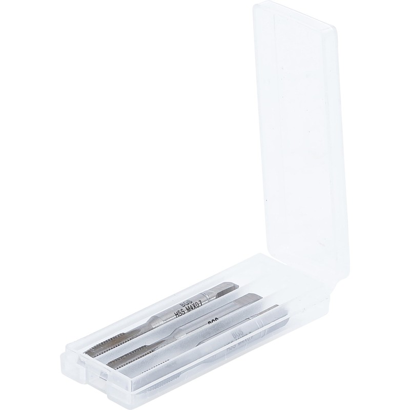 3-piece M4 x 0.7 Tap Set