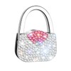 GUFONKOD Bling Purse Hook for Table，Handbag Shape Purse Hanger，Glitter Table