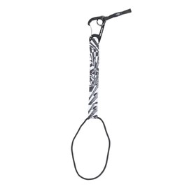 Volcom J67524JA / JP LEASH CORD Snowboard Leash Cord (Board Use/Carabiner Hook) [J67524JA/JP LEASH CORD] Snowy Mountain BWH_Black White, BWH_Black White